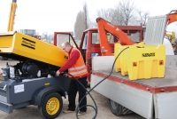 Carrytank 440 Diesel fuel transfer tank with 12V pump automatic nozzle (CARRYTANK440E040104)