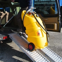 Emilcaddy 55 Portable diesel fuel tank with 12V pump with manual nozzle (EMILCADDY55GA101)