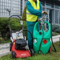 Emilcaddy 55 Portable gas fuel tank with rotary manual pump (EMILCADDY55B1M)