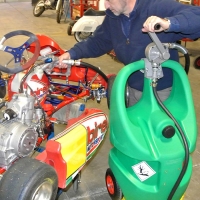 Emilcaddy 55 Portable gas fuel tank with rotary manual pump (EMILCADDY55B1M)