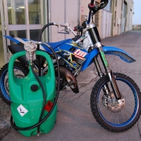 Emilcaddy 55 Portable gas fuel tank with rotary manual pump (EMILCADDY55B1M)