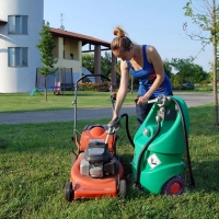 Emilcaddy 55 Portable gas fuel tank with rotary manual pump (EMILCADDY55B1M)