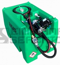 Carrytank 220 Gasoline fuel transfer tank with 12V pump automatic nozzle (CARRYTANK220B)