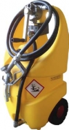 Emilcaddy 55 Portable diesel fuel tank with 12V pump with manual nozzle (EMILCADDY55GA101)